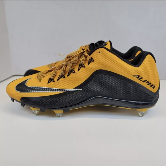 Nike Mens Alpha Pro 2 TD PF Football Cleats 742767-725 Gold/Black Size 15 NWOB main image 10